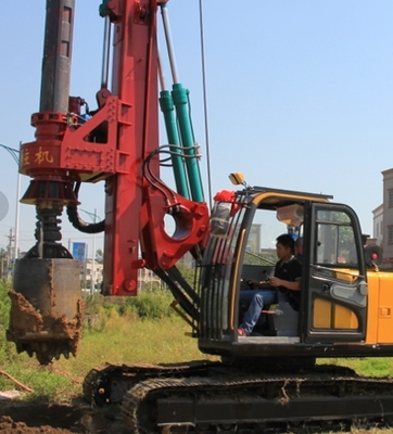 旋挖機,旋挖鉆機,鉆(打)樁機,廣西聯達旋挖鉆機5-30米打樁挖樁深度--農村城
